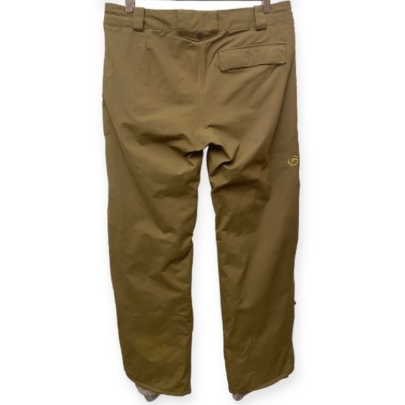 Lamar Snowboard Ski Snow Pants Army Olive Green Women’s Size Large - Picture 2 of 12